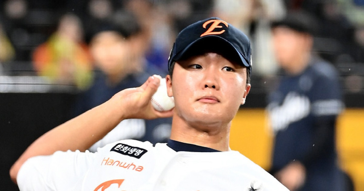 '3구 삼진' 압도→숙제도 있었다…154㎞ 강속구 선발, 가능성은 보여줬다