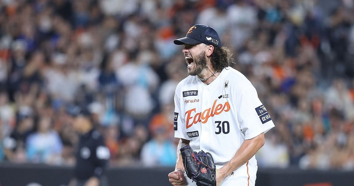 한화 이글스, KBO 최초 팀 탈삼진 1천200개 돌파…역사 새로 썼다