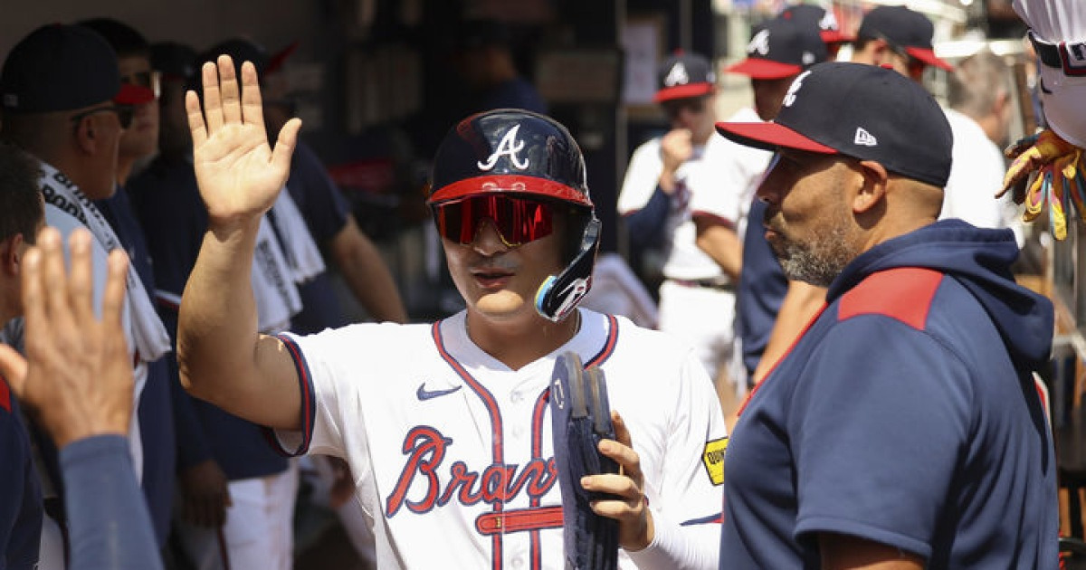 김하성, 시즌 첫 3안타…MLB닷컴 "애틀랜타, 키스톤 콤비 불안 해소"