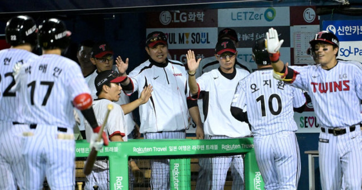 '키움이 한화 잡았다' LG 매직넘버 '9'→3.5경기 차 달아나다...염갈량 "힘든 한 주였는데 선수들 고생 많이 했다"