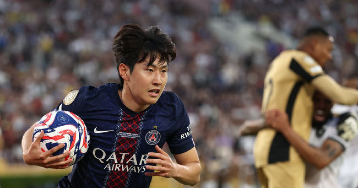 엔리케 PSG 감독, '공식 발표'..."이강인, UCL 출전 가능한 상태"