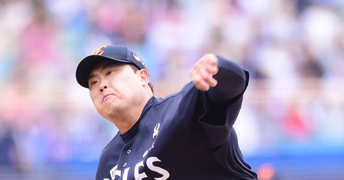 '류현진 9승' 한화, KIA 잡고 3연승…선두 LG 추격