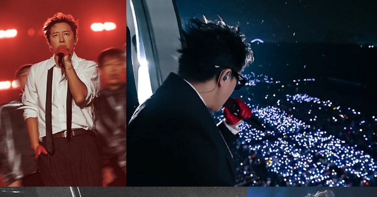 '슈퍼주니어' 떠난 지 15년…헬기 타고 돌아온 한경, 베이징 뒤흔들다