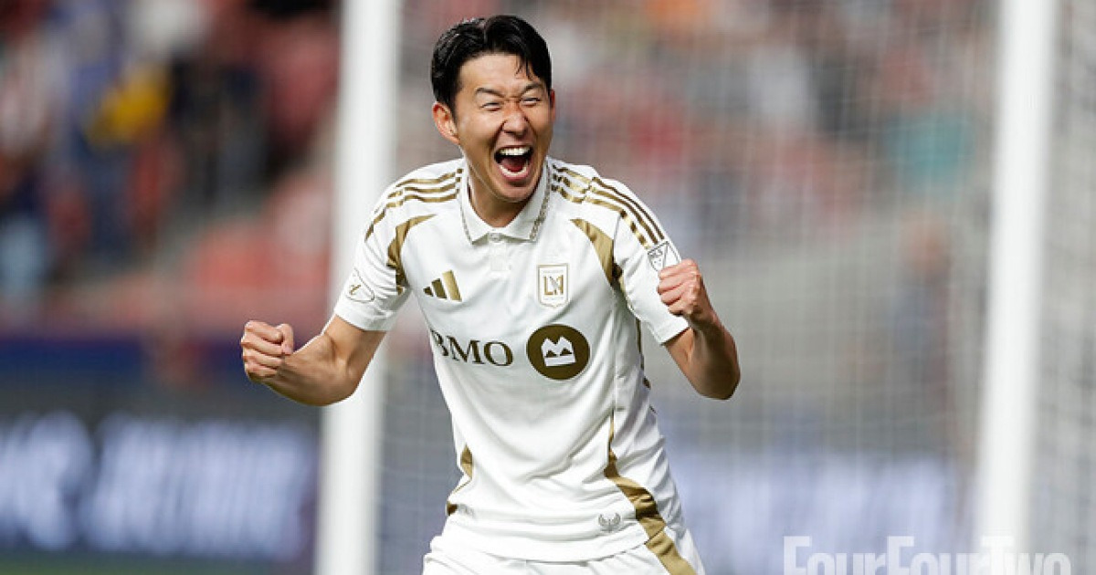 ‘2분 5초 선제골→환상 쐐기골’ 손흥민 美쳤다…LAFC, 솔트레이크에 2-0 리드 (전반 종료)