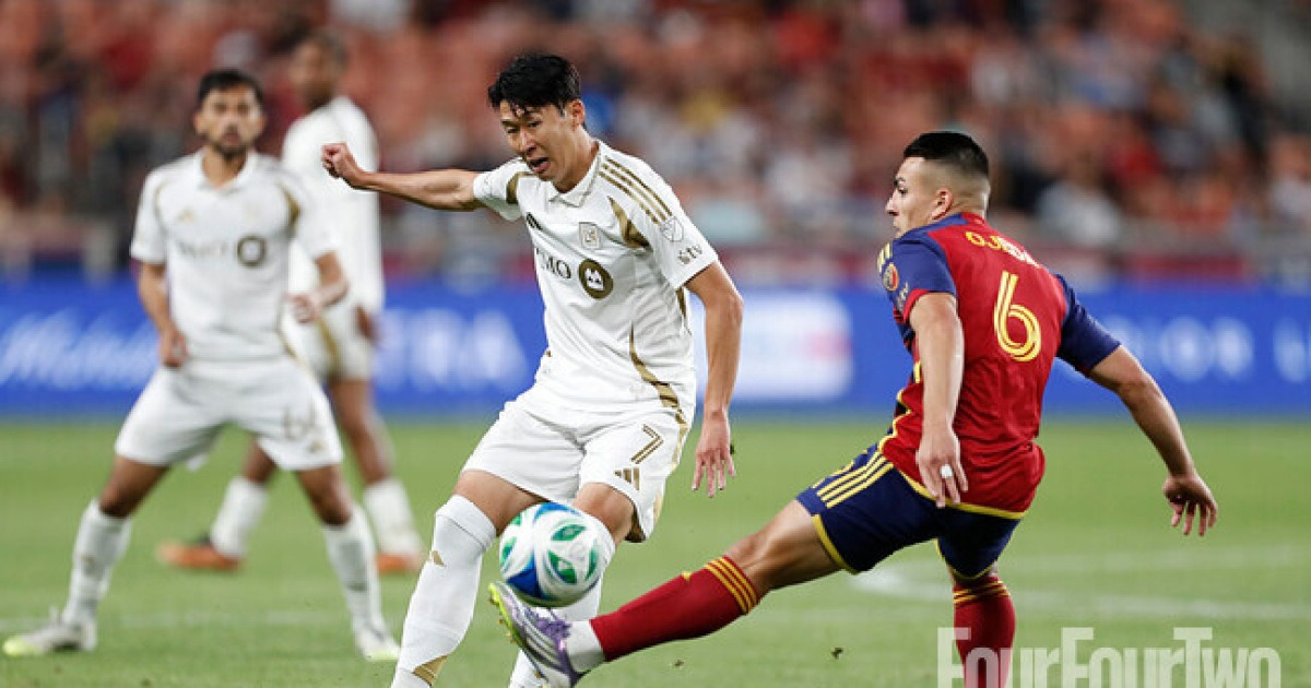 ‘손흥민 첫 해트트릭 아깝다’ 흥민존 왼발 감아차기 골대 불운…LAFC, 솔트레이크에 2-0 리드 (후반 진행)