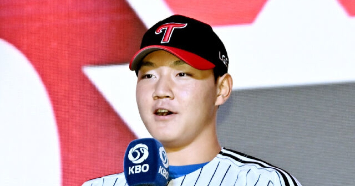 차명석 감격, 이 선수 8순위에 뽑다니…팔꿈치 피로골절? 문제없다 "10월 말부터 던질 준비합니다, 이제 LG밖에 없습니다"