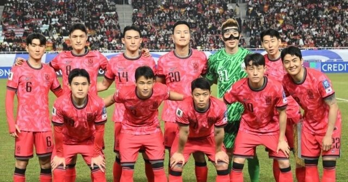 한국, FIFA 랭킹 23위 유지…월드컵 본선 조추첨 포트2 커트라인