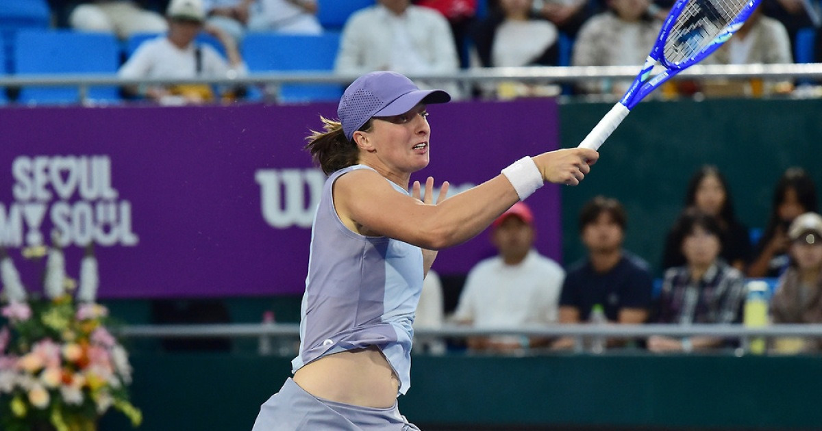 시비옹테크 vs 알렉산드로바, 코리아오픈 테니스 단식 결승 맞대결