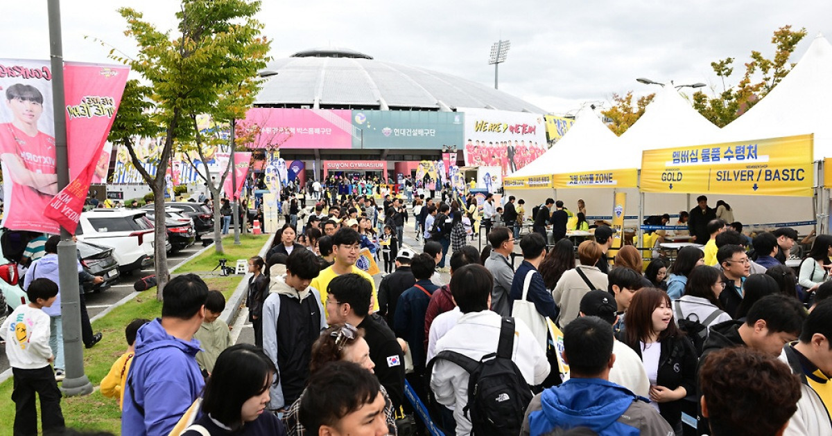 V리그 남자부 개막전을 왜 월요일에 하지? → 주말 개막 무산 WHY