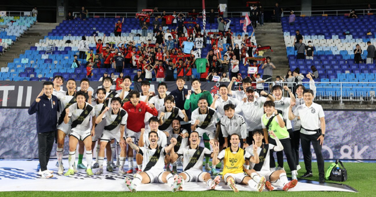 경남FC, 갈 길 바쁜 수원 격파…원정에서 김필종 대행 체제 첫 승리