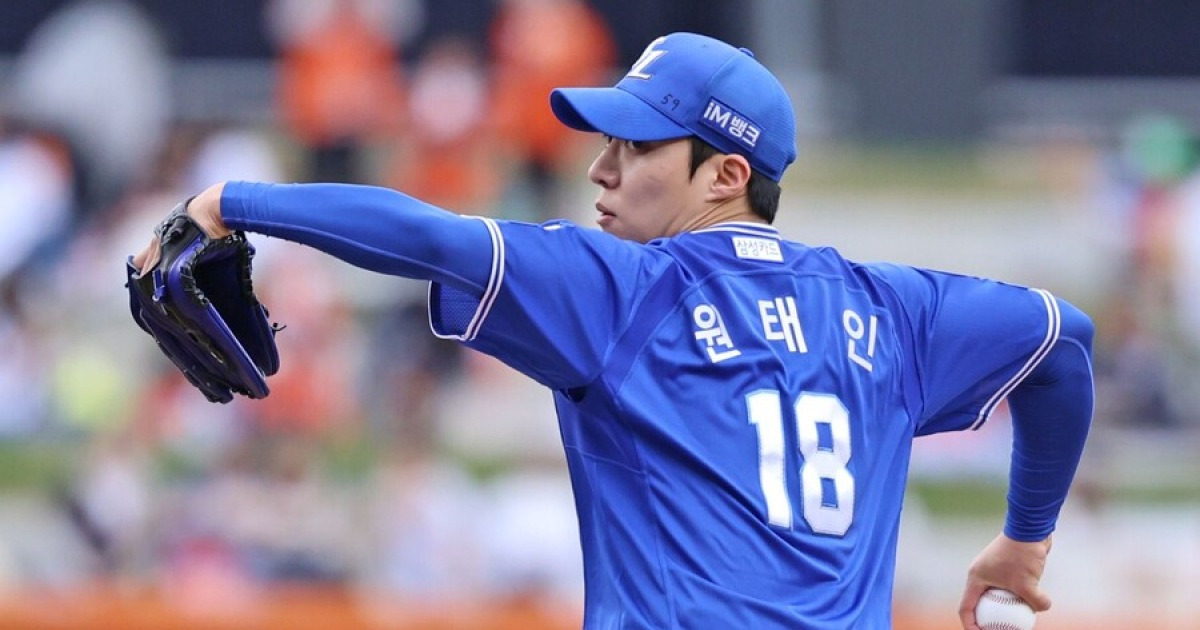 원태인 6이닝 4실점 아쉽다? 박진만 감독 감쌌다 "수비 도움 못 받아" 대신 득점 지원 화끈했죠