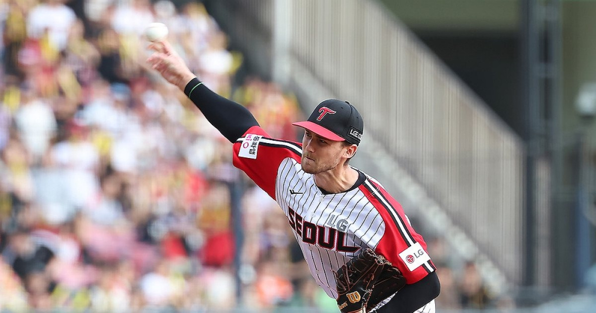 프로야구 1위 다툼 LG·한화 나란히 패배…폰세 개막 후 첫 패전(종합)