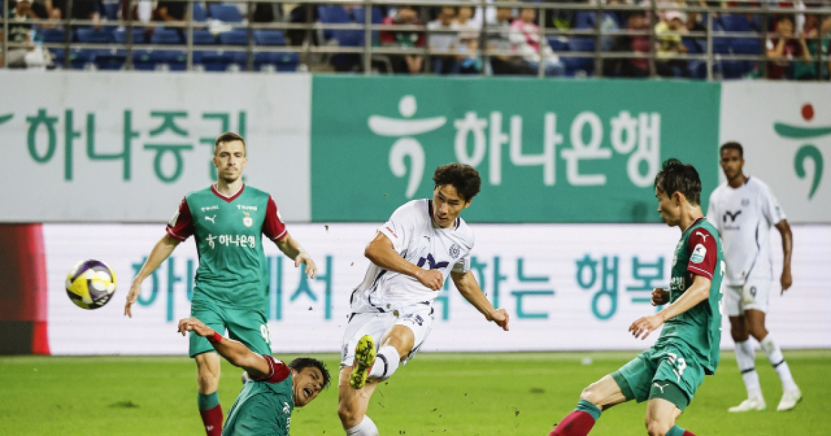 대구FC, 고질병인 '수비에서의 실책' 다시 도져…대전에 발목 잡혔다