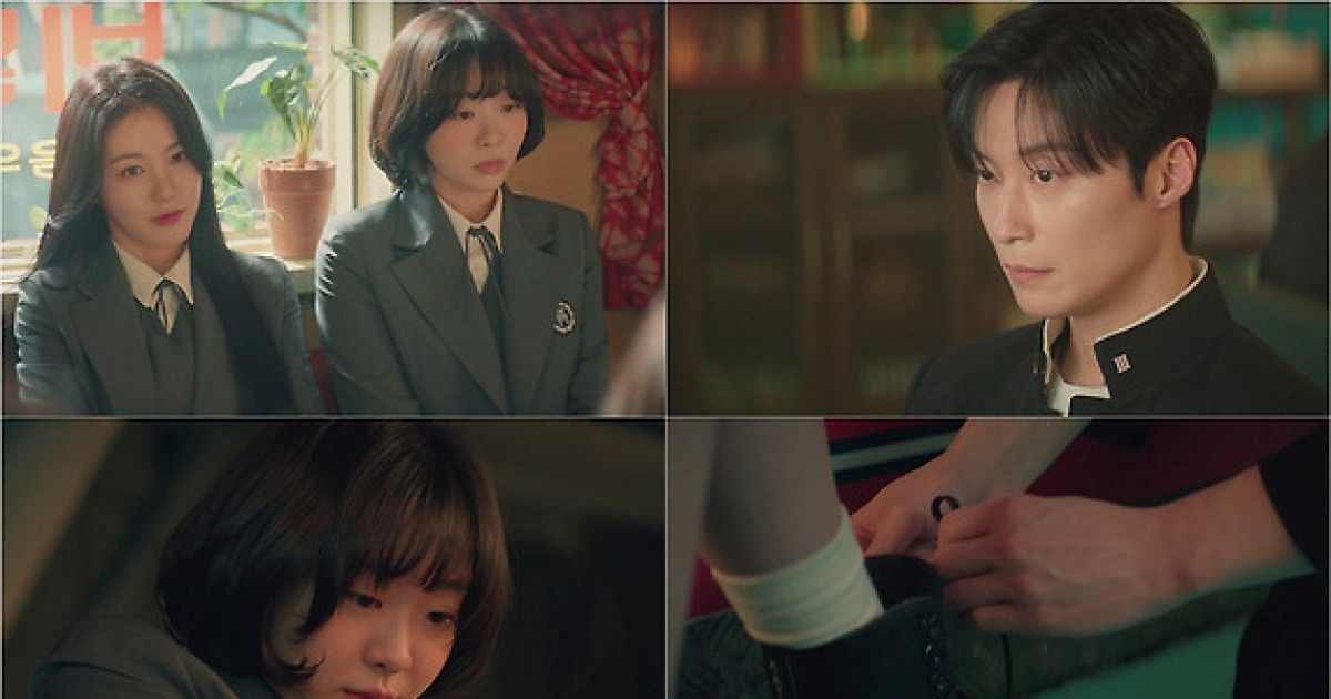 '백번의 추억' 김다미, 엇갈린 운명에 망연자실…쪽지 전해줄까?