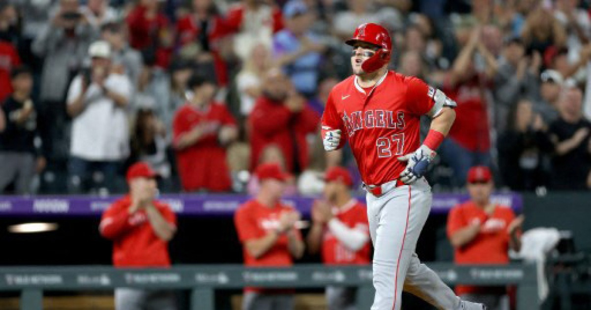 400호 홈런 기록한 트라웃, 그가 경기 후 보인 놀라운 행동