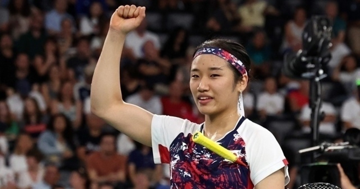 ‘세계 1위’ 안세영, 결승전 33분 만에 끝냈다···‘한웨 꺾고 중국 마스터스 2연패’