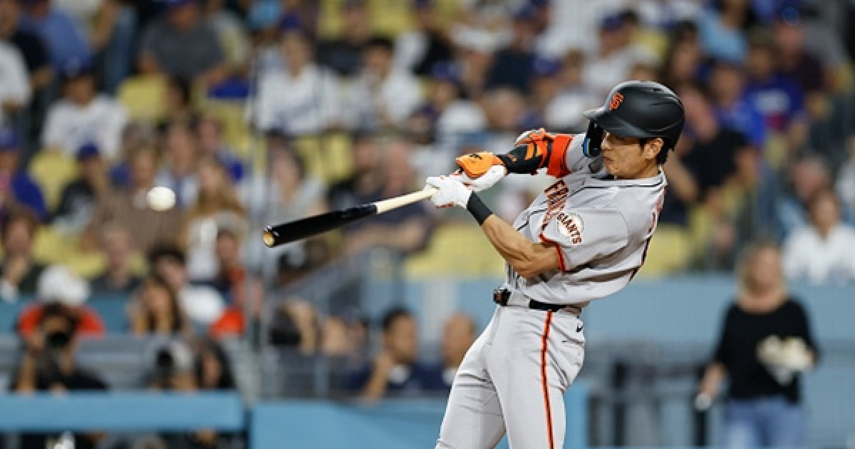 '멀티히트' 이정후, 7경기 무안타 수렁 탈출…SF, '오타니 홈런' 다저스에 역전패