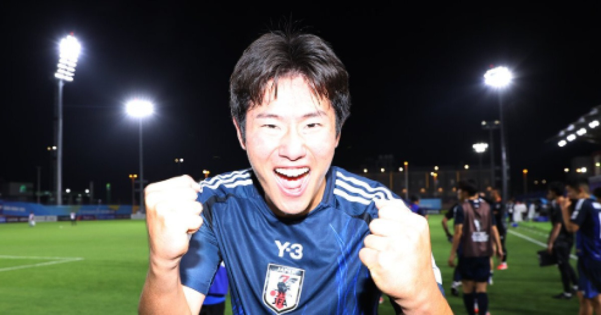 '골골골골골' 가수 김정민 아들, 日 축구 초신성 맞네…시즌 5호골 폭발→4-0 대승 견인+팀 내 최다 득점