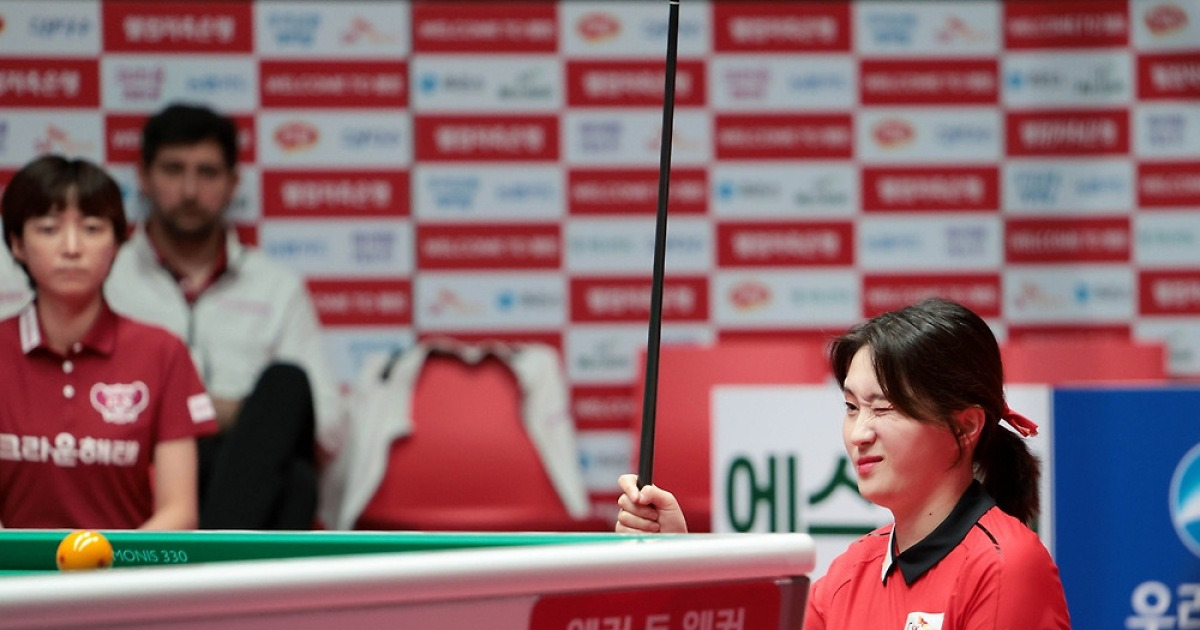 SK렌터카, NH농협카드 꺾고 프로당구 팀리그 3R 우승 눈앞