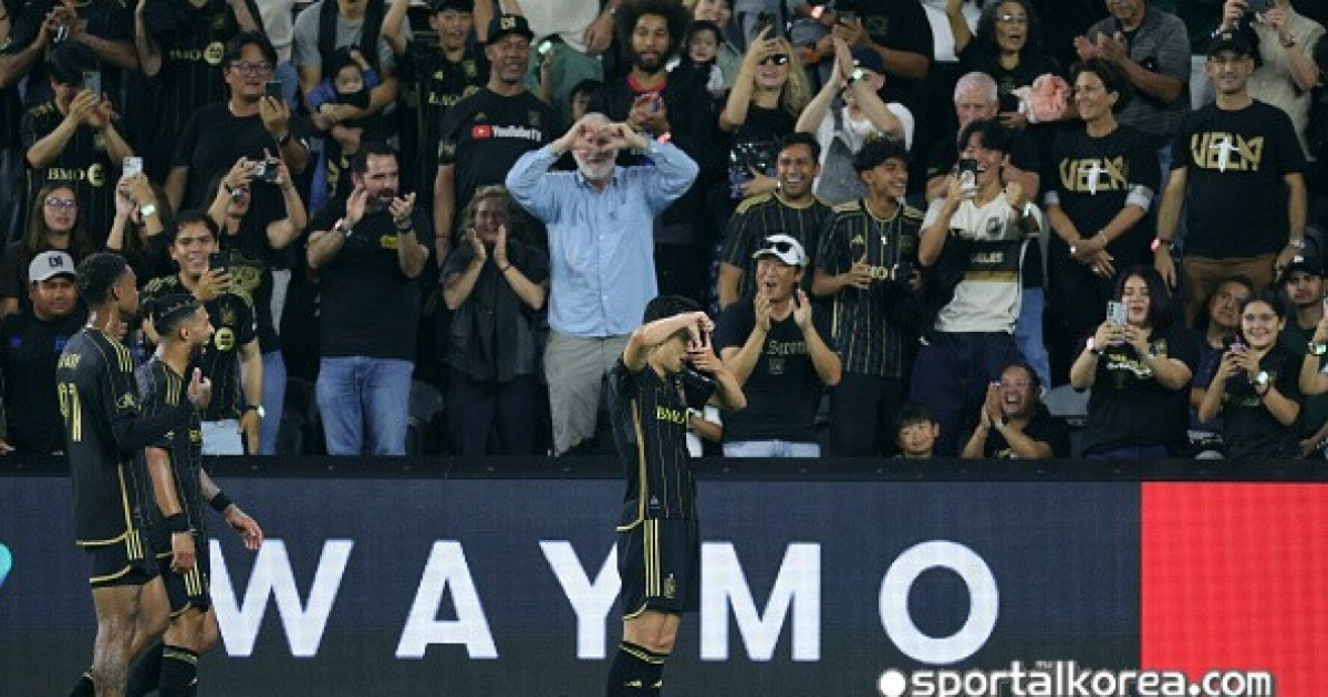 LAFC 감독, '결승골' 손흥민 맹활약 극찬…"SON을 두 단어로 표현하면 강렬함·우수함"