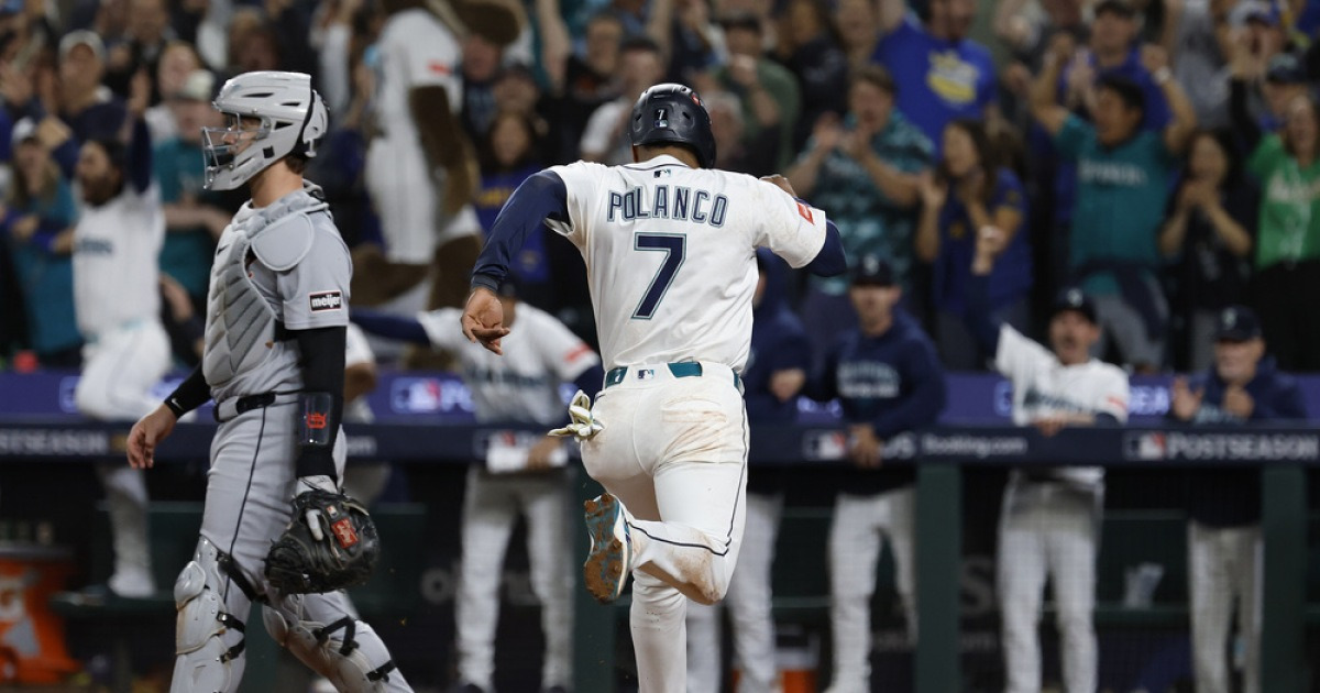 시애틀, 연장 15회 혈투 끝 디트로이트 제압..‘이치로 데뷔시즌’ 이후 24년만 ALCS 진출
