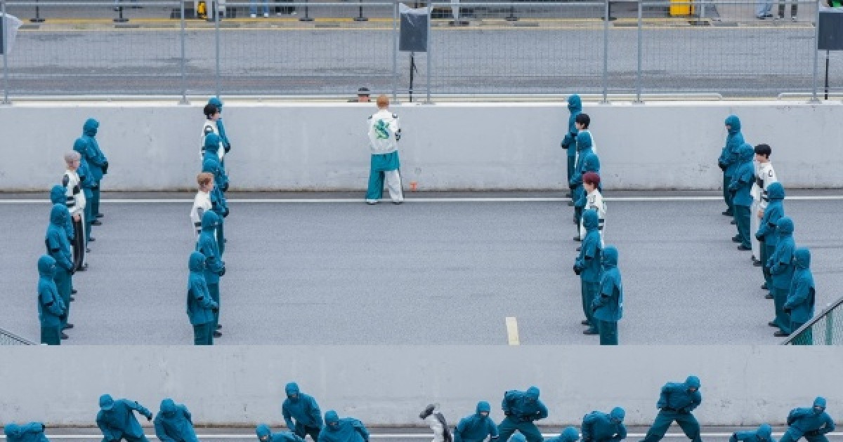 뉴비트, F1 축제 빛냈다…강렬 퍼포먼스에 현장 들썩