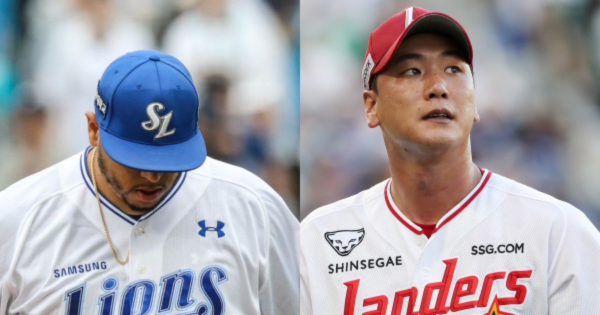 이제는 더 이상 물러날 곳이 없다…삼성 후라도·SSG 김광현 명예회복 대결