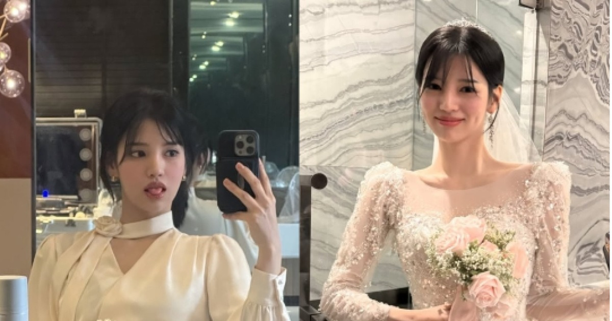‘공개 열애 1년’ 유병재 연인 안유정, 웨딩드레스 사진의 진실은?