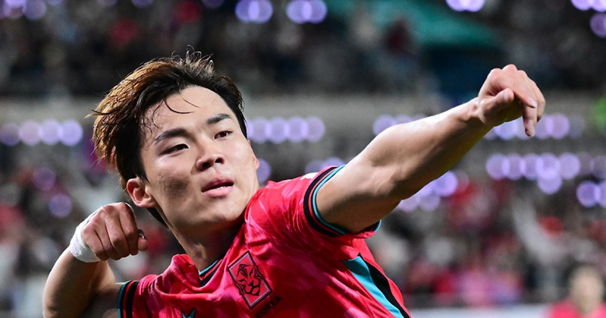 ‘오현규 추가골’ 한국, 파라과이에 2-0 승리.. 관중 2만 2206명 그쳐