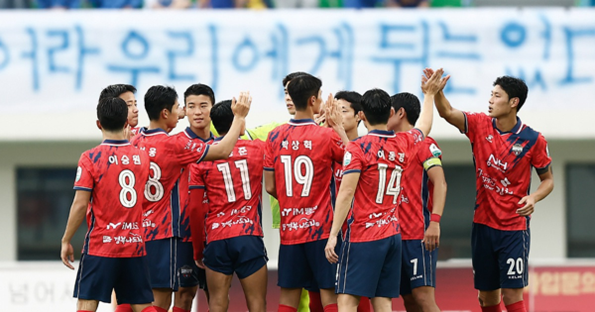 김천상무, 올 시즌 안양전 전승 & 4연승 두 마리 토끼 모두 잡는다