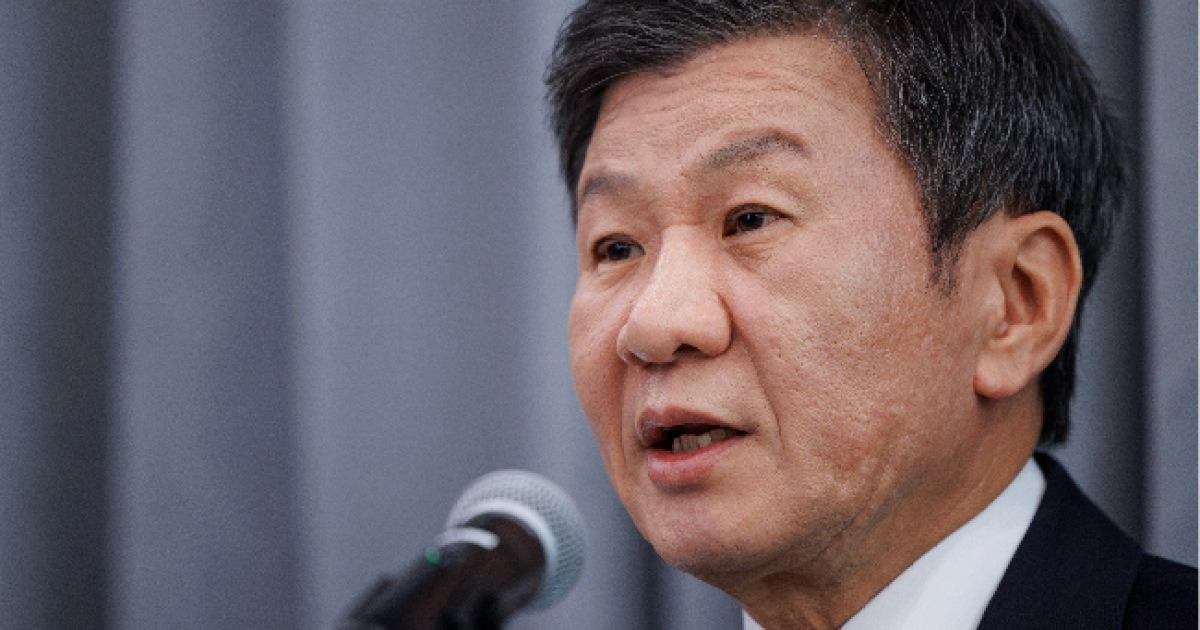 ‘이강인 수상 축하’ 정몽규 회장, 파라과이전 흥행 참패엔 “여러 이유 있을 것”···“월드컵 준비 잘해서 국민 기쁘게 해드리겠다”
