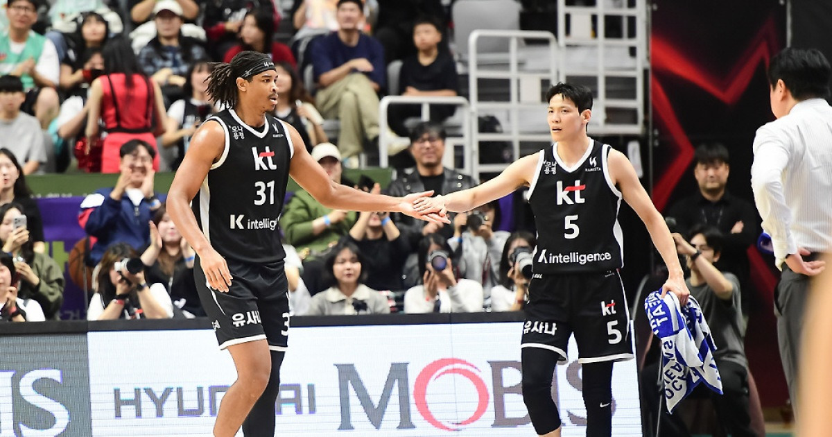 '해결사 김선형이 끝냈다' KT, 가스공사에 짜릿 역전승…65-68로 패한 가스공사는 개막 6연패 수렁