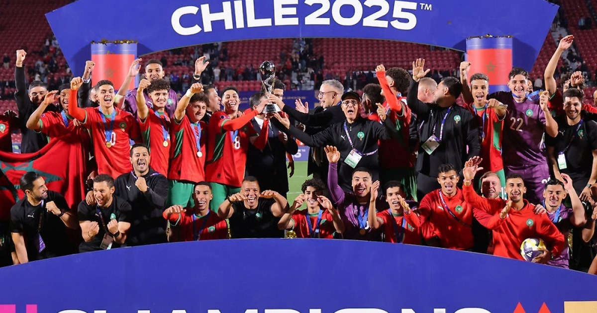 모로코, 아르헨에 2-0 승리…FIFA U-20 월드컵서 '역대 첫 우승'