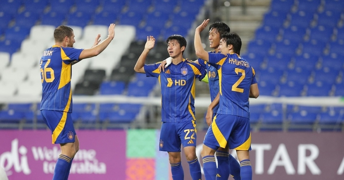울산, ACLE 히로시마 1-0 제압…노상래 대행 체제 2연승
