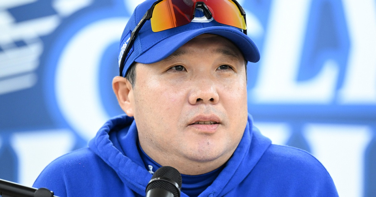 박진만 감독 “류현진, 신인 때보단 구위 떨어지지 않았을까..오늘 키플레이어는 구자욱”