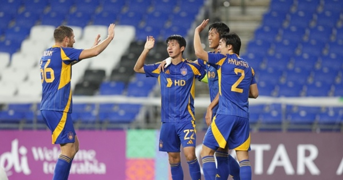 '김민혁 결승골' 울산, ACLE서 日 히로시마에 1-0 승리
