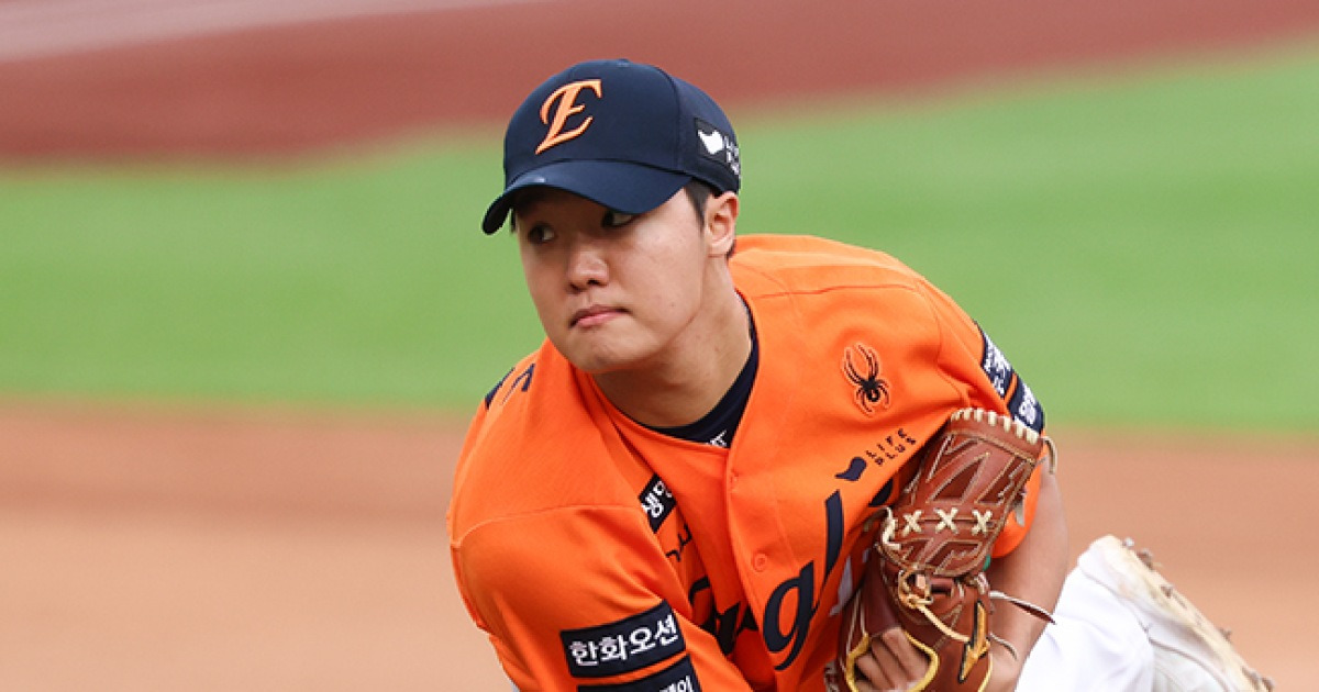 'KS까지 단 1승' 한화, PO 4차전 선발로 정우주 낙점…삼성은 원태인으로 총력전 예고