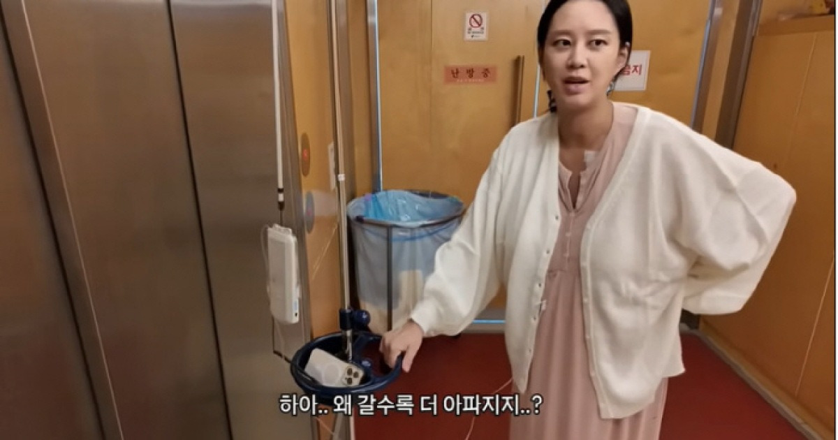 '쌍둥이 출산' 지소연, 갑작스러운 출혈에 병원行 "너무 많은 피에 어지러워"