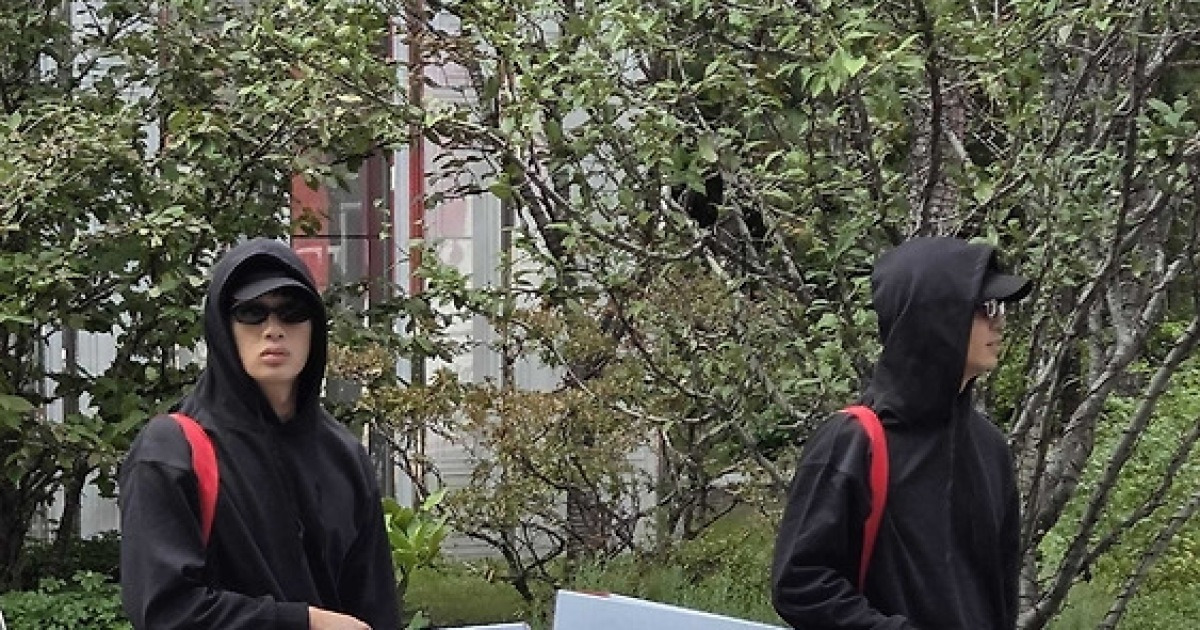 투바투 연준 상탈 모습, 성수동에 뜬 이유는