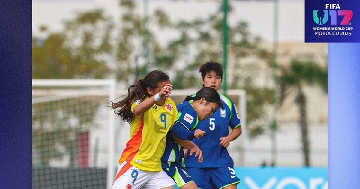 한국, U17 여자 월드컵 콜롬비아에 0-1 패배…조별리그 탈락