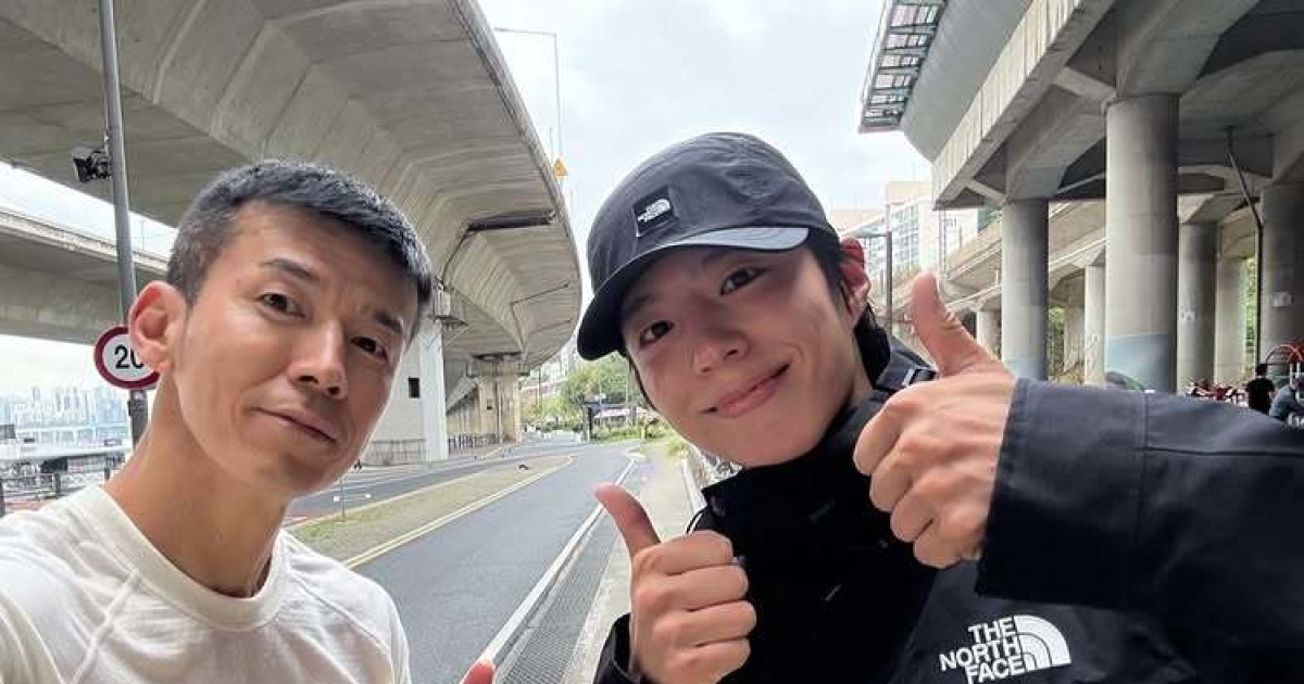 박보검 션 새벽 러닝