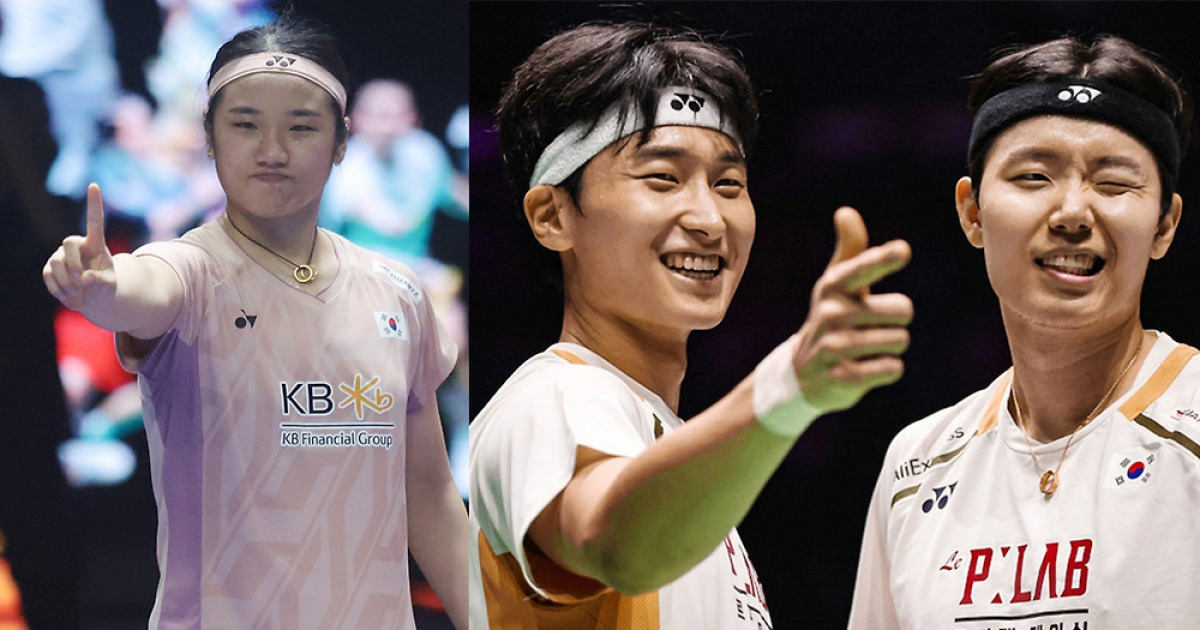 셔틀콕 여제와 최강 듀오, ‘K배드민턴’ 위용 과시