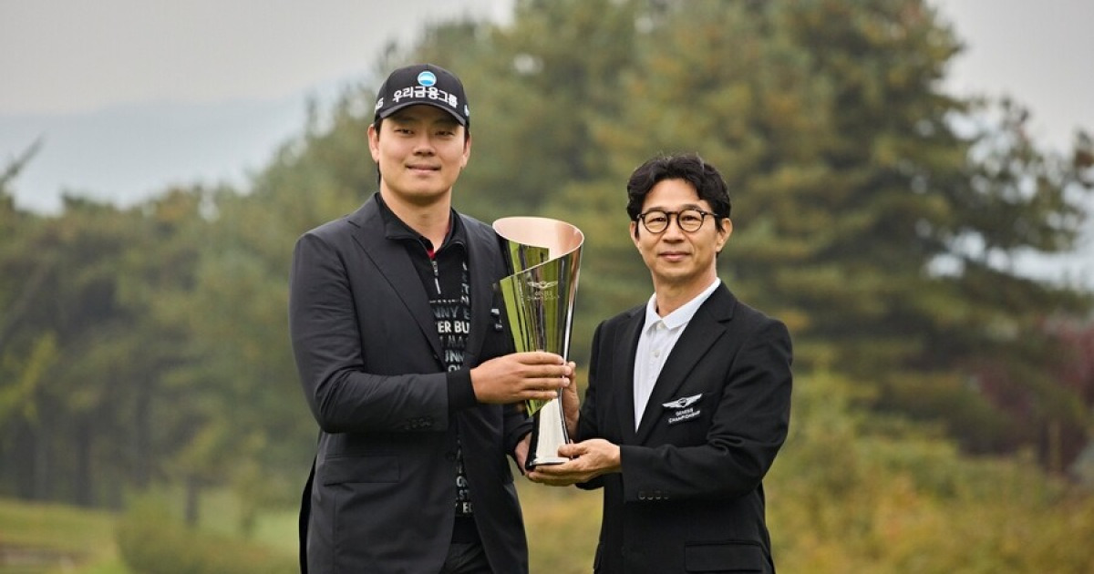 이정환, KPGA 투어·DP 월드투어 ‘2025 제네시스 챔피언십’ 우승…상금·GV80·DP 월드투어 시드 획득