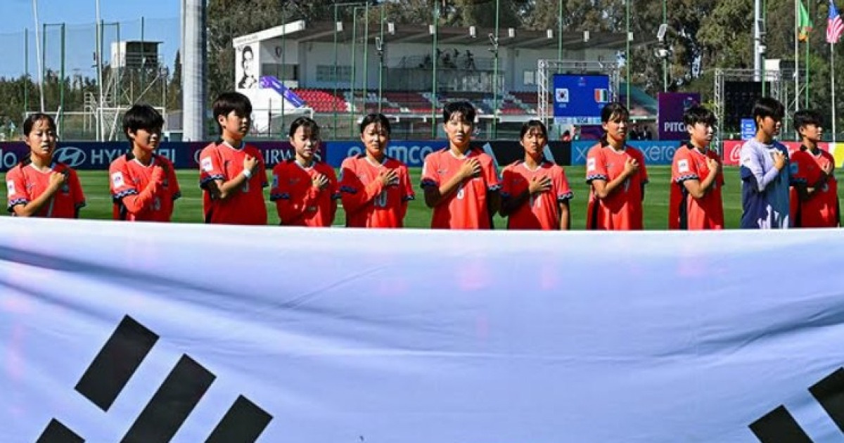 中 지적 "韓, 아시아 중 유일하게 탈락"…U-17 여자월드컵 토너먼트 진출 실패→중국·일본·북한은 16강행