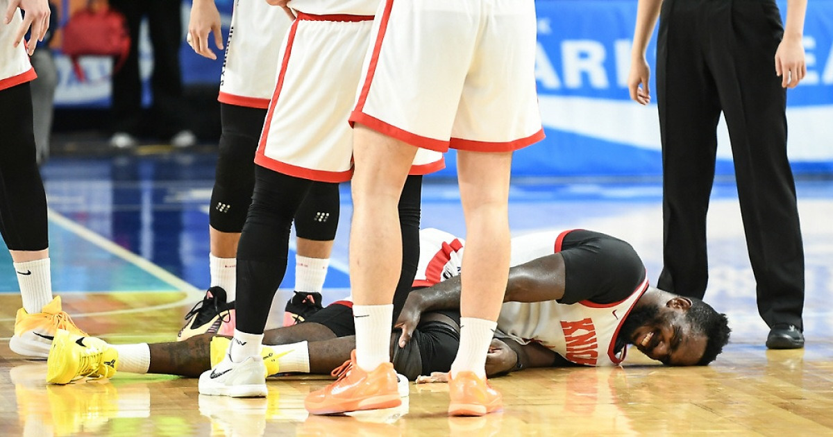 근육 파열 피한 SK 절대 에이스 자밀 워니. 28일 삼성전 결장 확정