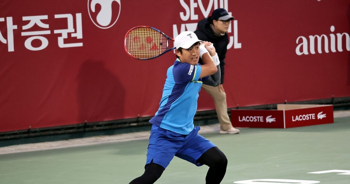 코리아오픈 우승자 출신 니시오카, 서울오픈챌린저 1회전 완승…"한국은 좋은 기억뿐"