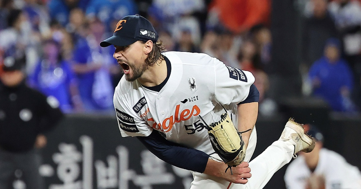 반격 성공 한화, 와이스 KS 4차전 선발…LG, 부상 회복 치리노스 맞불