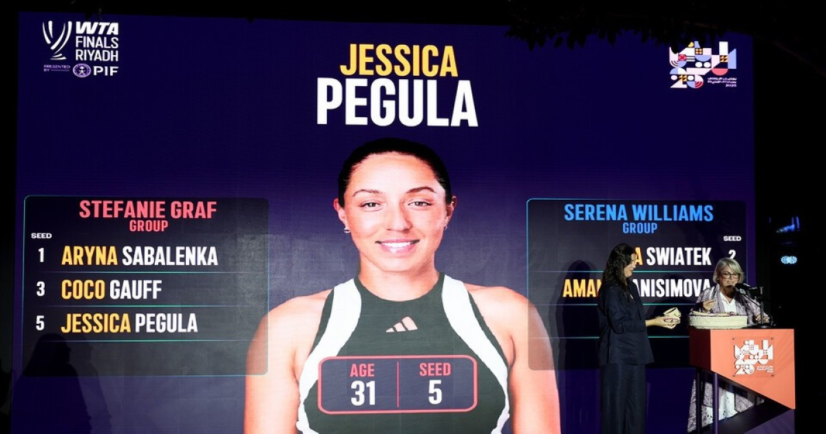 2025 WTA 파이널스 11월 1일 개막.. 조 편성 완료