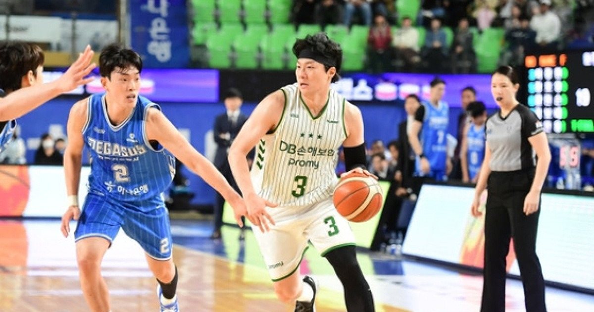 프로농구 DB 이정현, 700경기 연속 출전...가스공사 꺾고 2연승