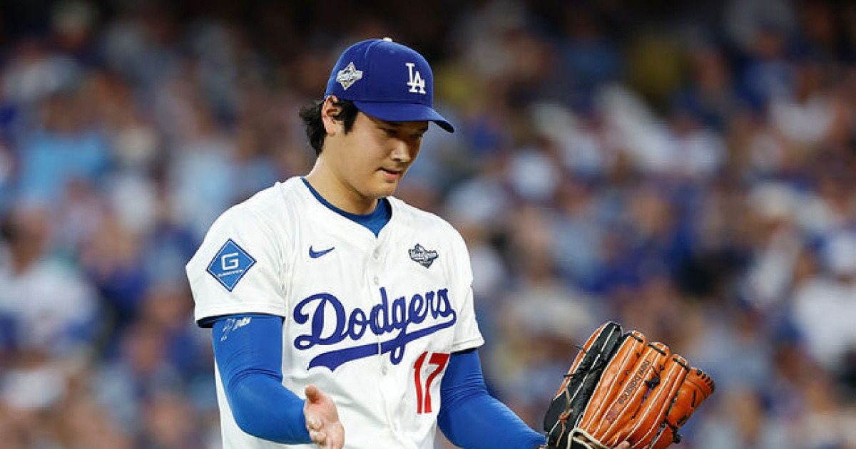 오타니 7회 등판 미스였다, 18이닝 9출루→6이닝 4실점 투혼에도 패전 위기…다저스 투수교체 대실패